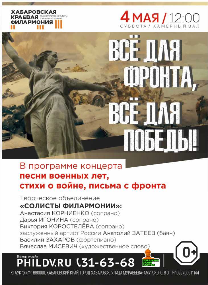 ВСЁ ДЛЯ ФРОНТА, ВСЁ ДЛЯ ПОБЕДЫ!